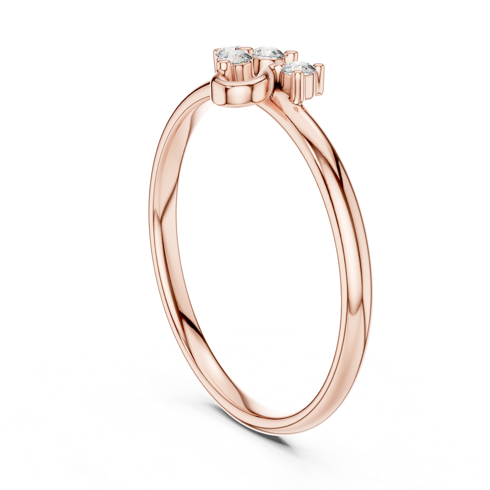 Gold Ring 1 (360), Rose Gold