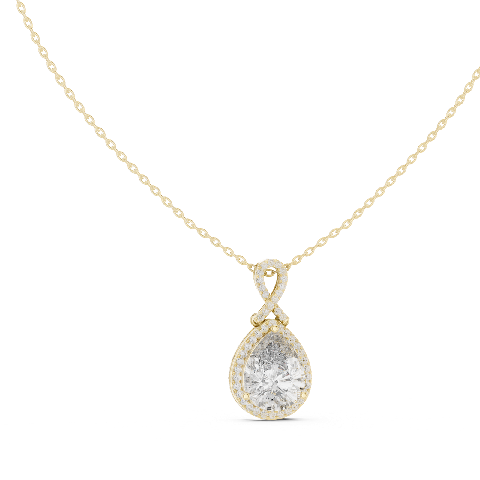 Gold Pendant GPD-0014, Yellow Gold, view 1