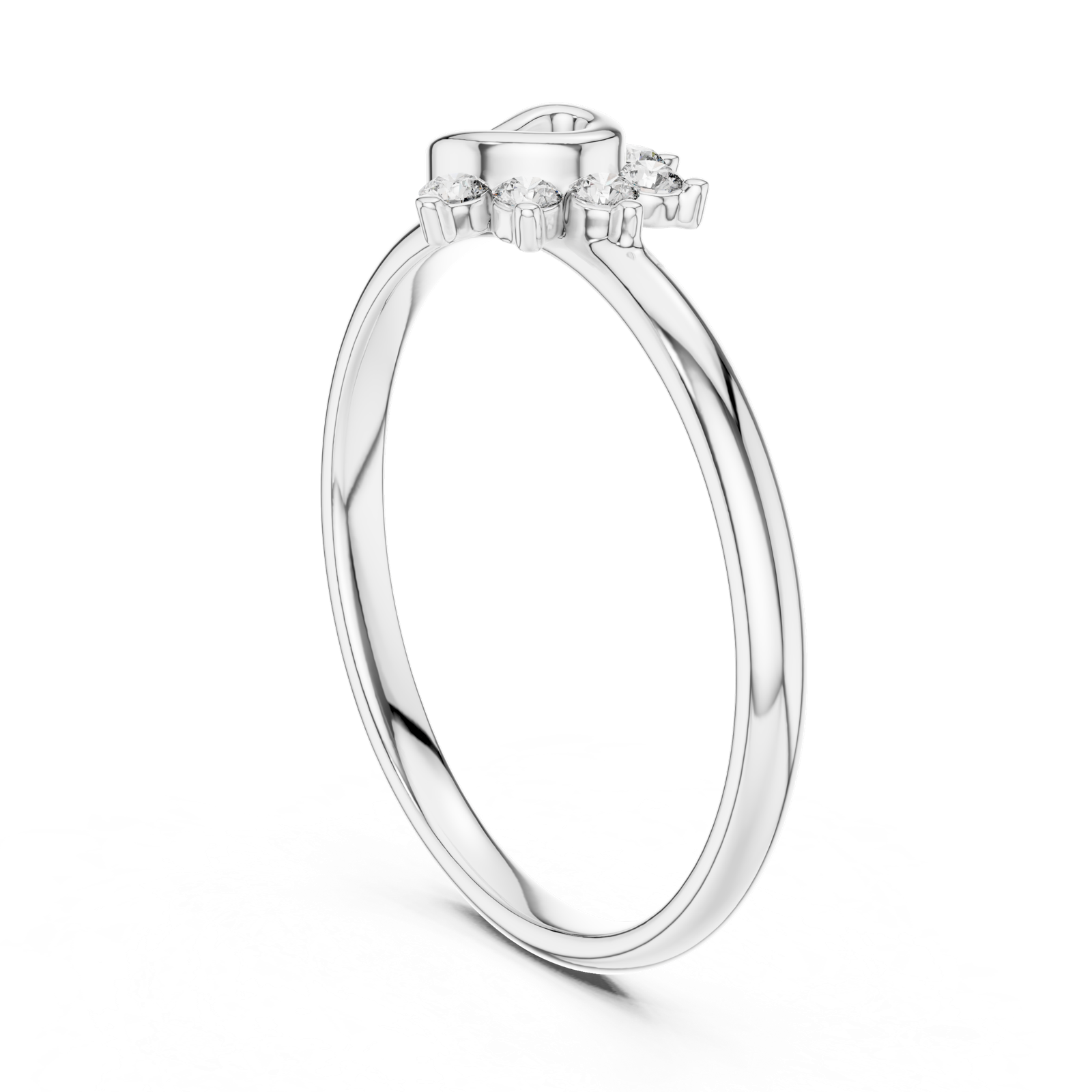 Gold Ring 1 (363), White Gold