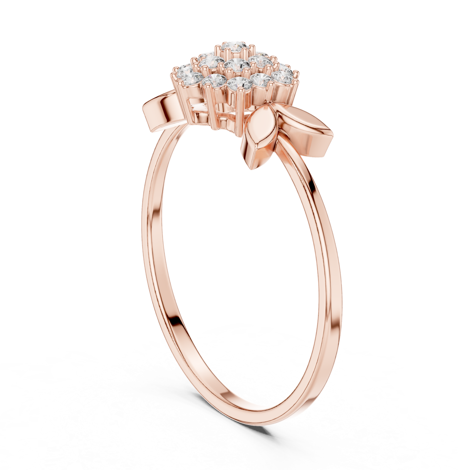 Gold Ring 1 (163), Rose Gold