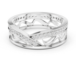 Gold Ring R25, White Gold