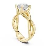 Gold Ring DDLR-872, Yellow Gold, view 1