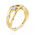 Gold Ring SBWR(66), Yellow Gold, view 2