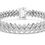 Gold Bracelet FBR0138, White Gold, view 4