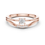 Gold Ring DDLR-830, Rose Gold
