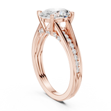 Gold Ring DDLR-995, Rose Gold