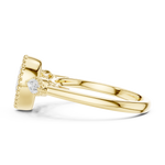 Gold Ring DDLR-275, Yellow Gold, view 3