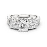 Gold Ring DDLR-716, White Gold