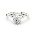 Gold Ring DDLR-928, White Gold
