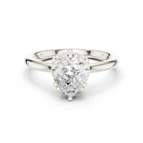 Gold Ring DDLR-928, White Gold