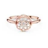 Gold Ring 1 (420), Rose Gold, view 4