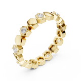 Gold Ring L22-R5, Yellow Gold, view 2