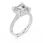 Gold Ring DDLR-952, White Gold, view 2