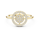 Gold Ring DR-6317, Yellow Gold