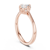 Gold Ring DDLR-552, Rose Gold