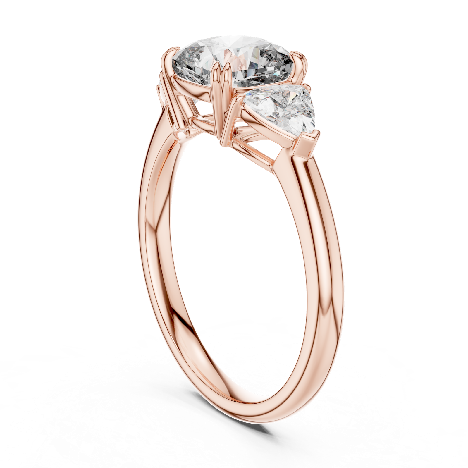 Gold Ring DDLR-034, Rose Gold