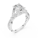 Gold Ring SBWR(23), White Gold, view 2