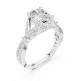 Gold Ring SBWR(23), White Gold, view 2