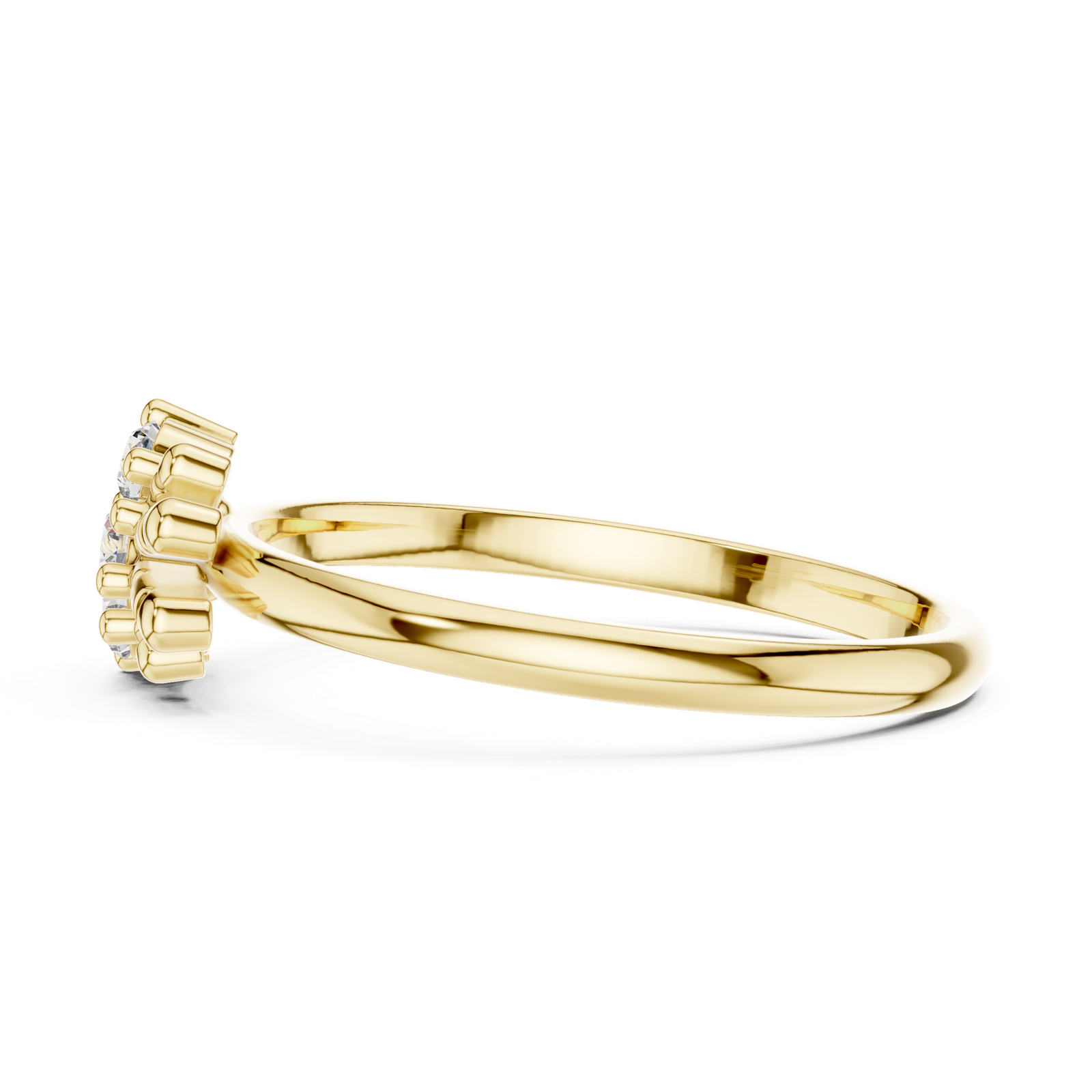 Gold Ring LR-01 (91), Yellow Gold, view 3