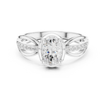 Gold Ring DDLR-523, White Gold