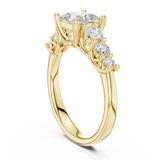 Gold Ring DDLR-703, Yellow Gold, view 1