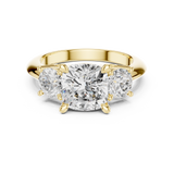 Gold Ring DDLR-900, Yellow Gold, view 4