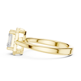 Gold Ring DDLR-472, Yellow Gold, view 3