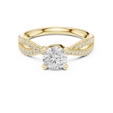 Gold Ring LR-0333, Yellow Gold, view 4