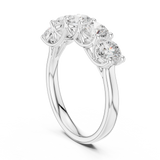 Gold Ring DDLR-719, White Gold, view 1
