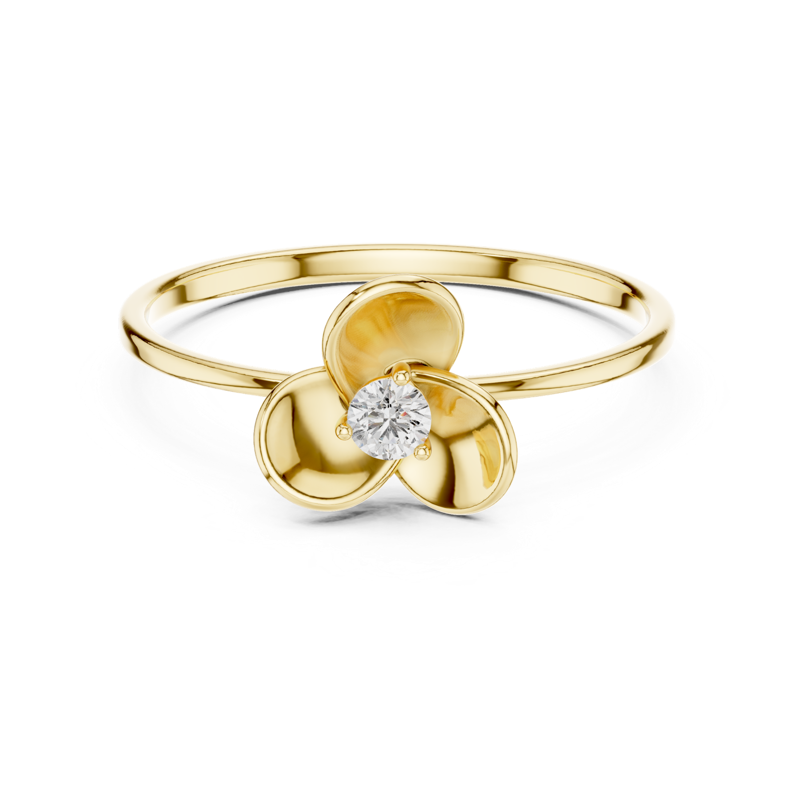 Gold Ring 1 (192), Yellow Gold, view 4