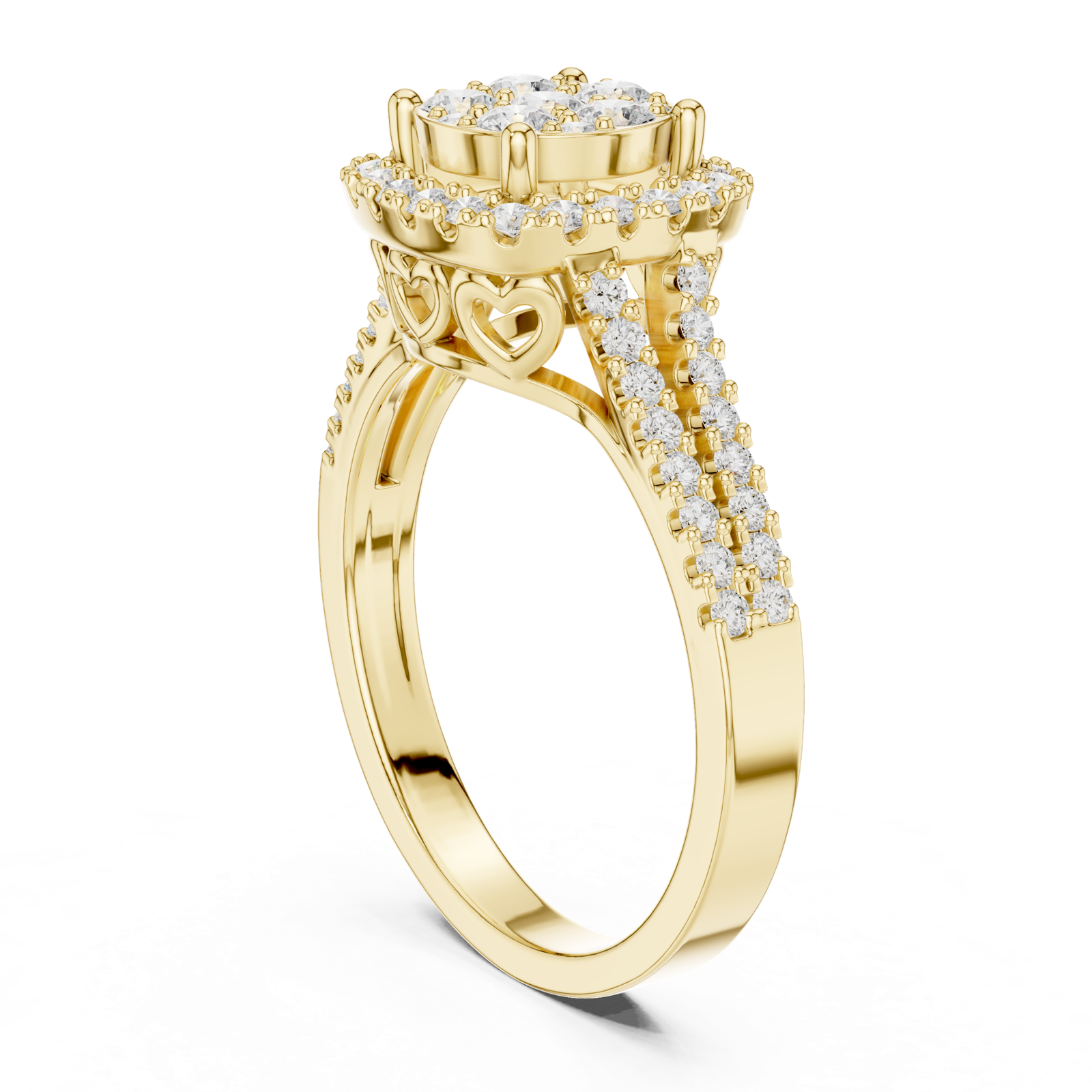 Gold Ring DDLR-454, Yellow Gold