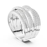 Gold Pendant 9-10039L_SS7, White Gold, view 1