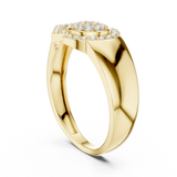 Gold Ring LR-01 (46), Yellow Gold