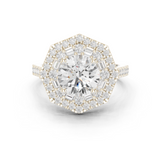 Gold Ring DDLR-326, White Gold