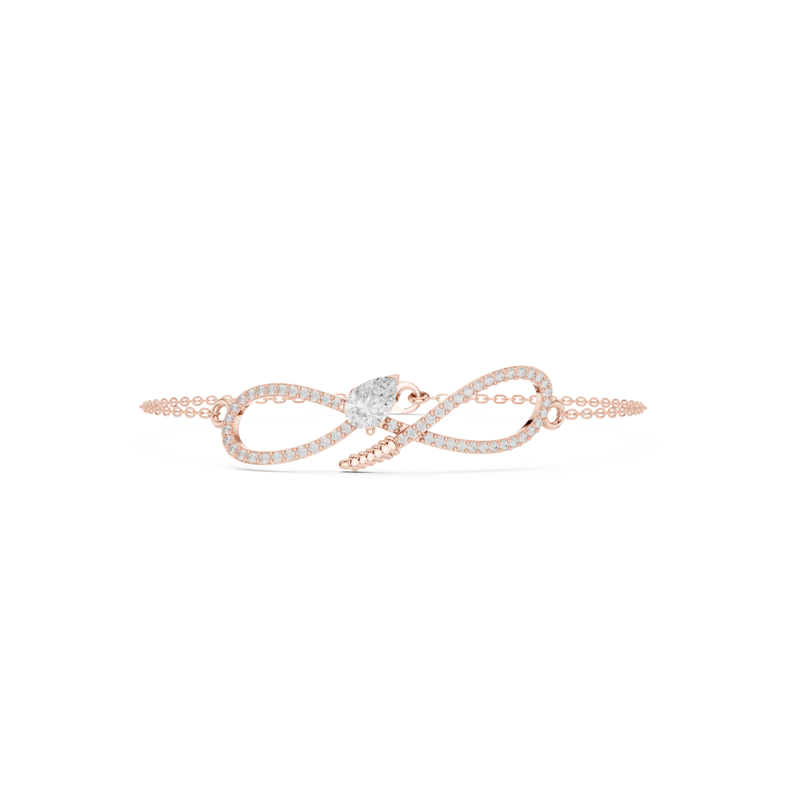 Gold Bracelet SBWB (40), Rose Gold, view 4