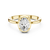 Gold Ring DDLR-504, Yellow Gold, view 4