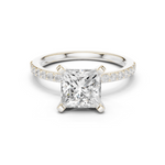 Gold Ring DDLR-890, White Gold