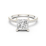 Gold Ring DDLR-890, White Gold