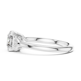 Gold Ring DDLR-033, White Gold, view 3