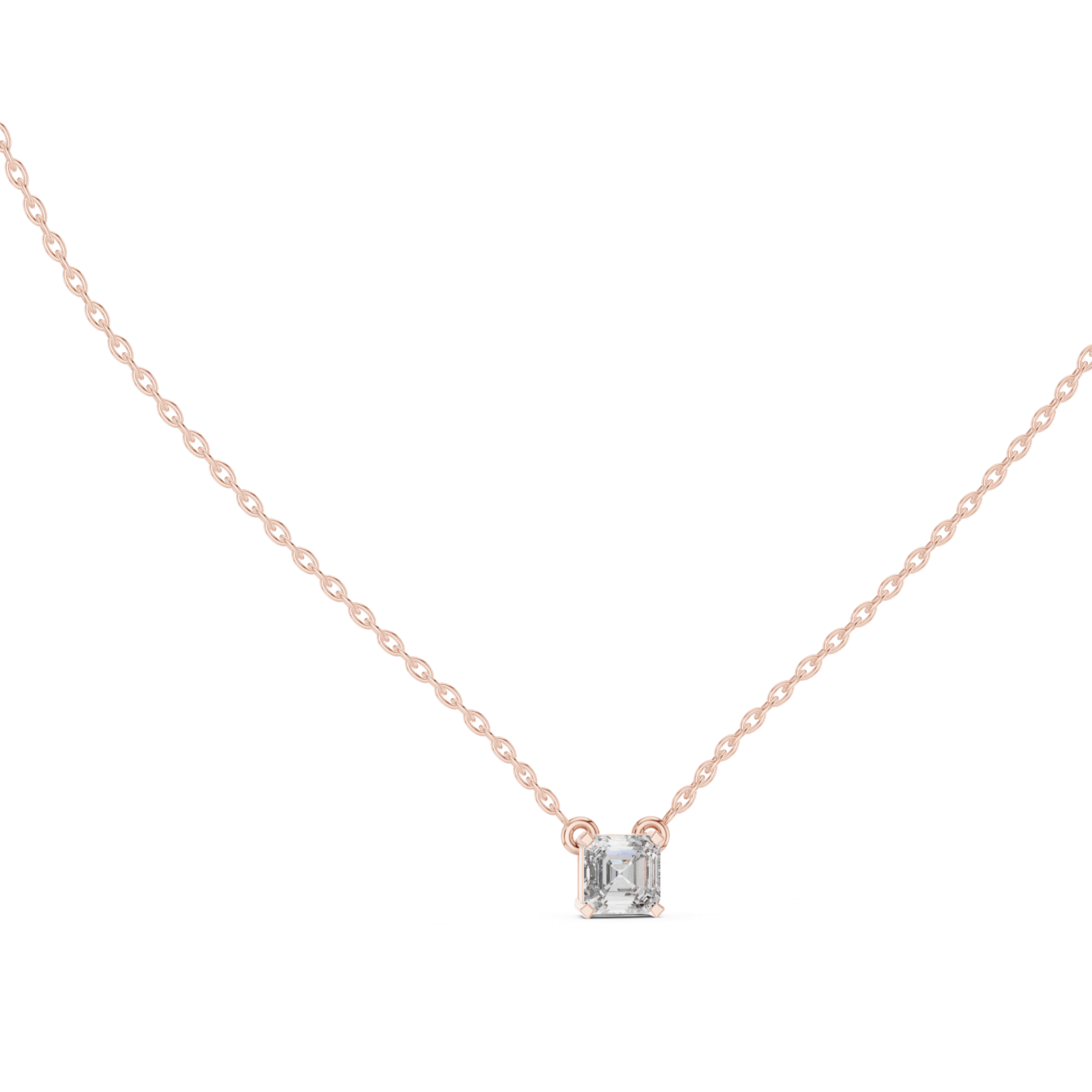Gold Pendant GPD-0003, Rose Gold, view 1