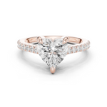 Gold Ring DDLR-878, Rose Gold