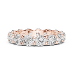 Gold Ring DDLR-468, Rose Gold, view 3