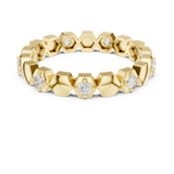 Gold Ring L22-R5, Yellow Gold, view 4