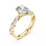 Gold Pendant 9-10031L_SS9, Yellow Gold, view 2