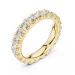 Gold Ring DDLR-608, Yellow Gold, view 2
