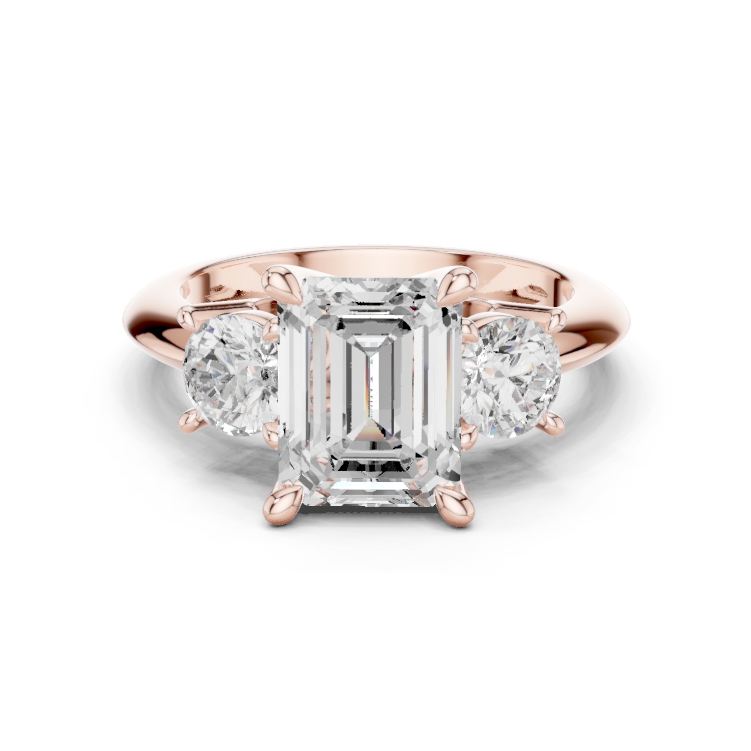 Gold Ring DDLR-901, Rose Gold