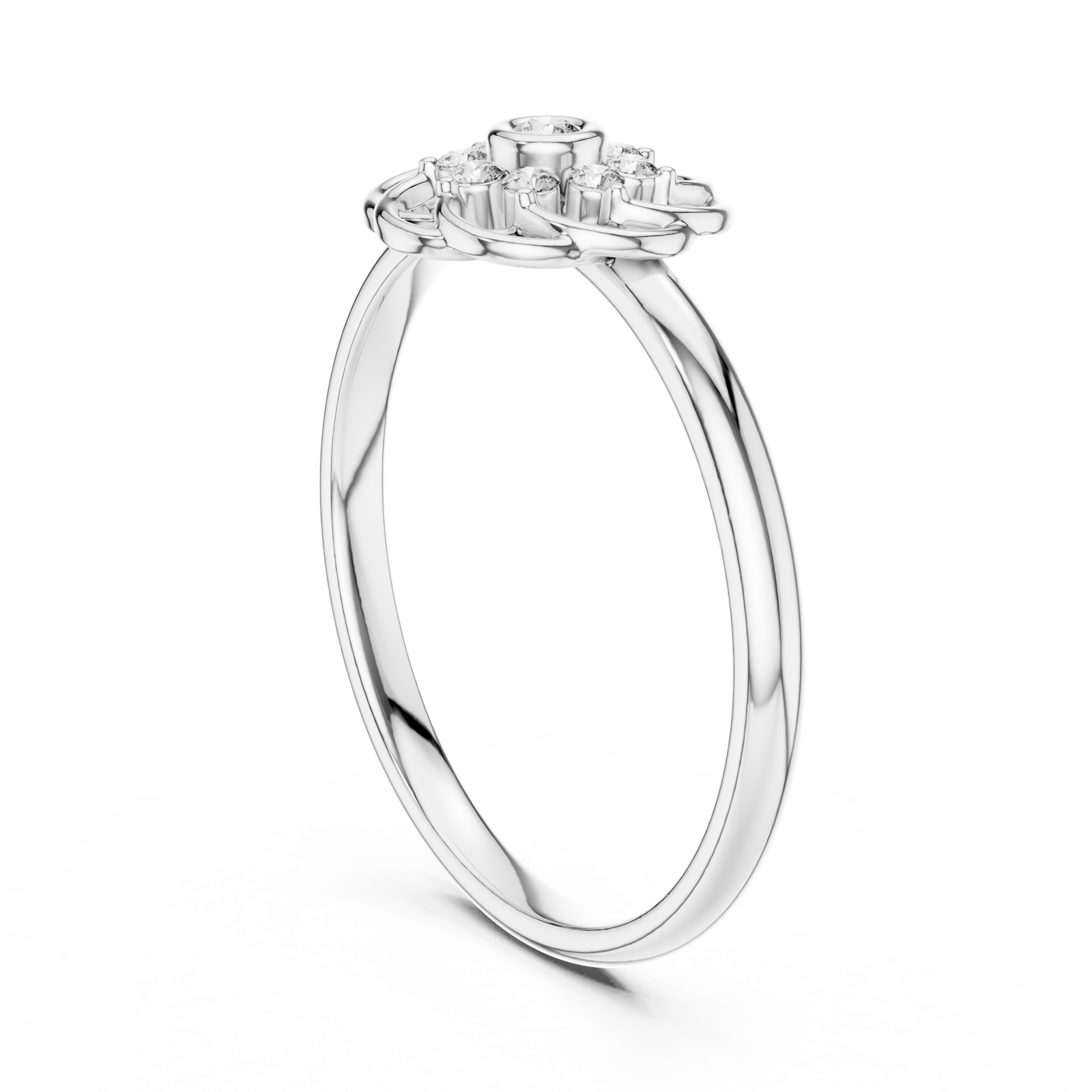 Gold Ring 1 (420), White Gold