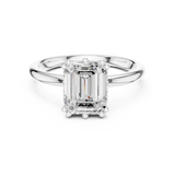 Gold Ring DDLR-925, White Gold, view 4