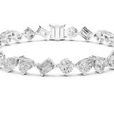Gold Bracelet DP0028, White Gold, view 4