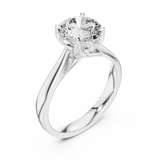 Gold Ring 00001L (7), White Gold, view 2